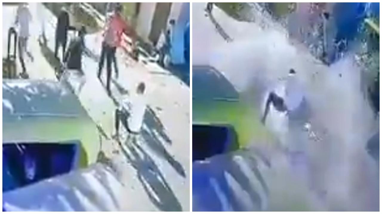 醉漢輸賭坐炮仗上瞬間爆菊慘死，6友人涉過失殺人被捕。(X)