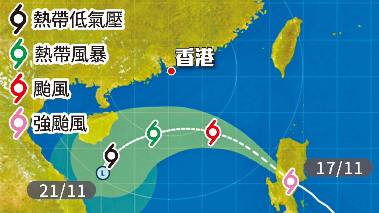 秋颱接二連三 萬宜今闖港