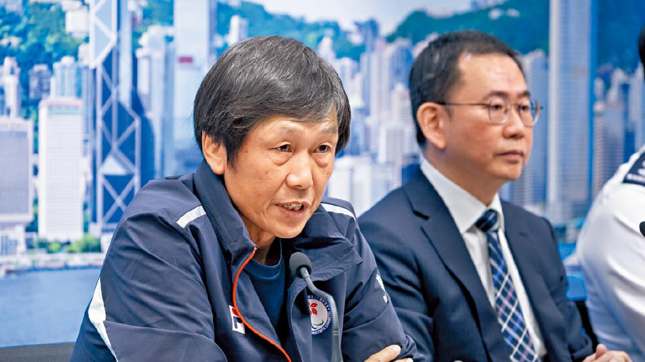 全運會公路自行車測試賽周日上演 港珠澳大橋北大嶼山公路暫時交通管制