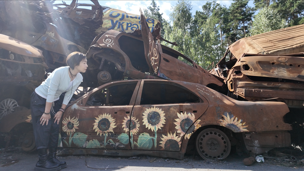 戰場上︱黎芷珊走進烏克蘭戰場 採訪戰爭中的家庭故事