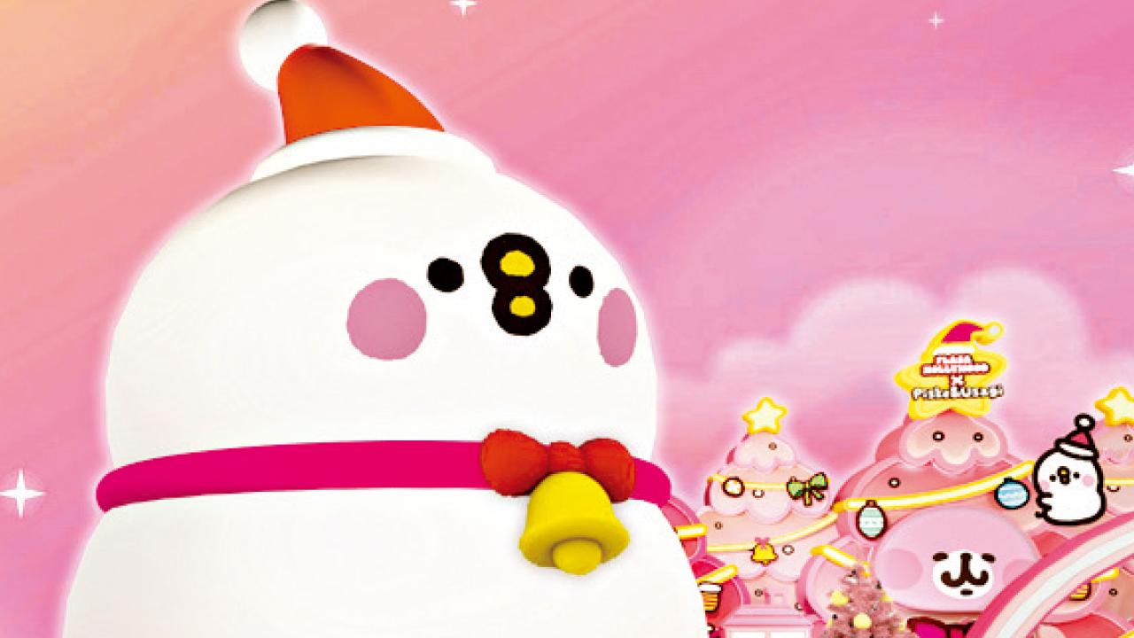 荷里活廣場聖誕有Piske and Usagi P助與粉紅兔兔萌爆現身