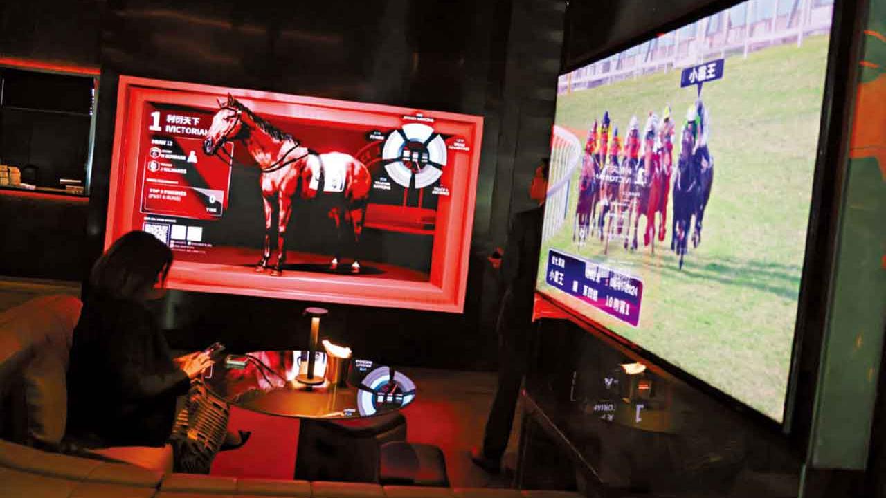 跑馬地馬場推餐飲 賽馬 數碼娛樂 新體驗  互動AI揀馬站用AI大數據分析勝率