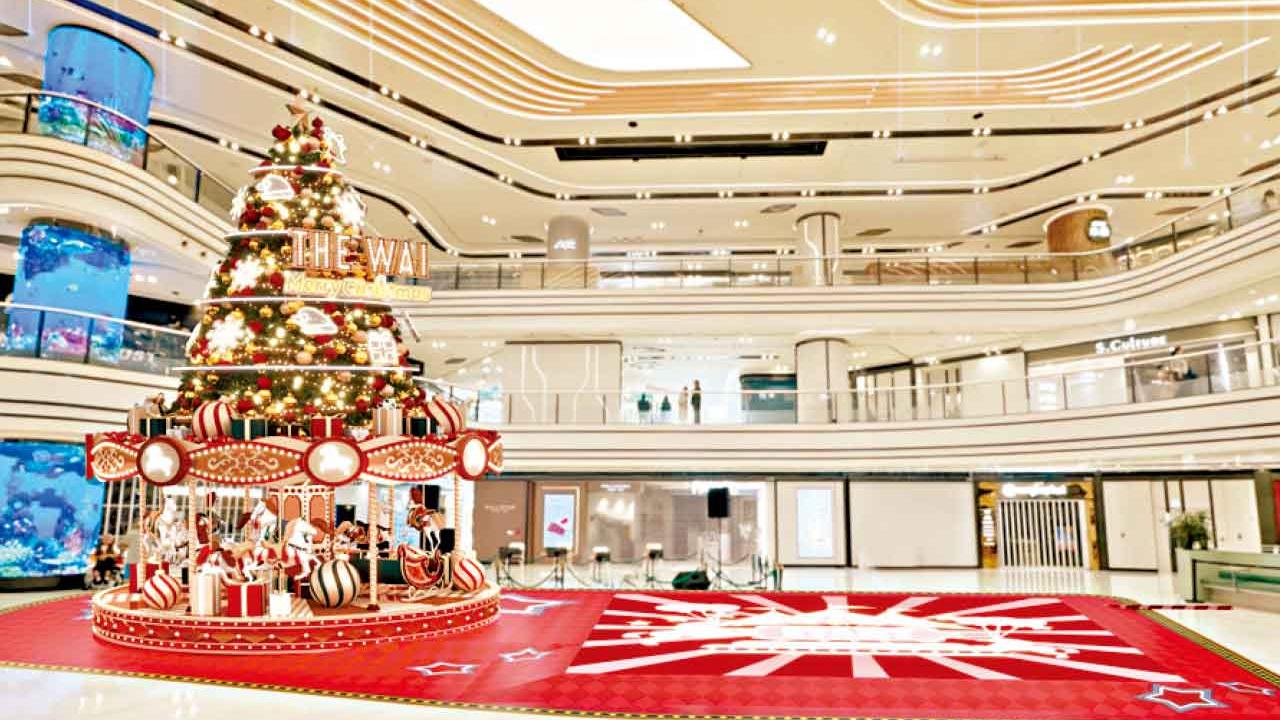 港鐵五大商場化身馬戲主題聖誕樂園 首演原創馬戲劇目