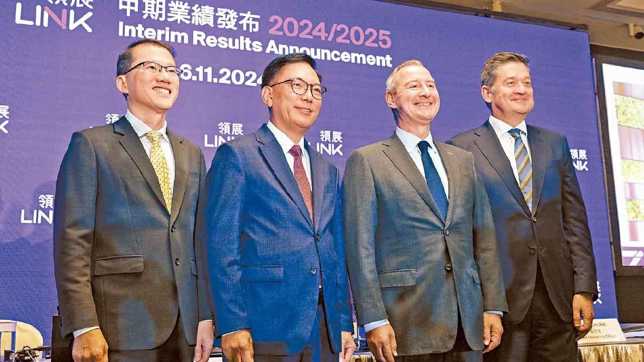 中期分派增4%  領展：北上成潮流 租金難言樂觀