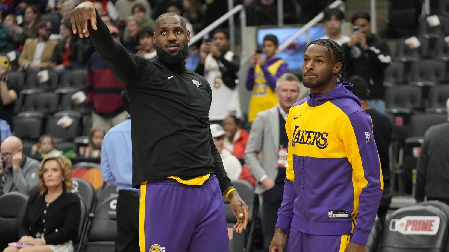 名宿巴克利批評湖人對待邦尼占士的做法。(路透社)