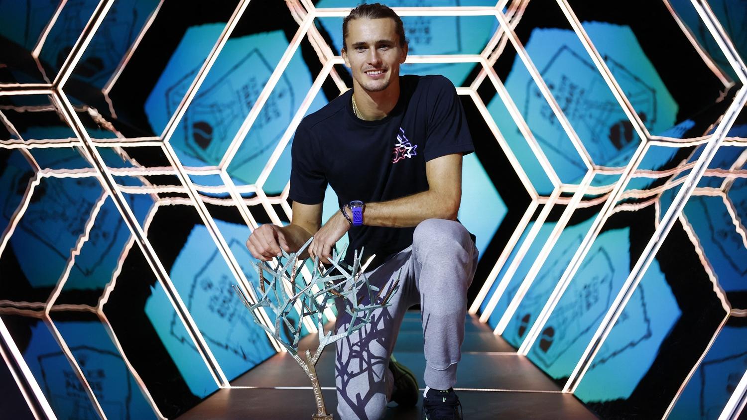 施維列夫贏得巴黎大師賽冠軍。(路透社)