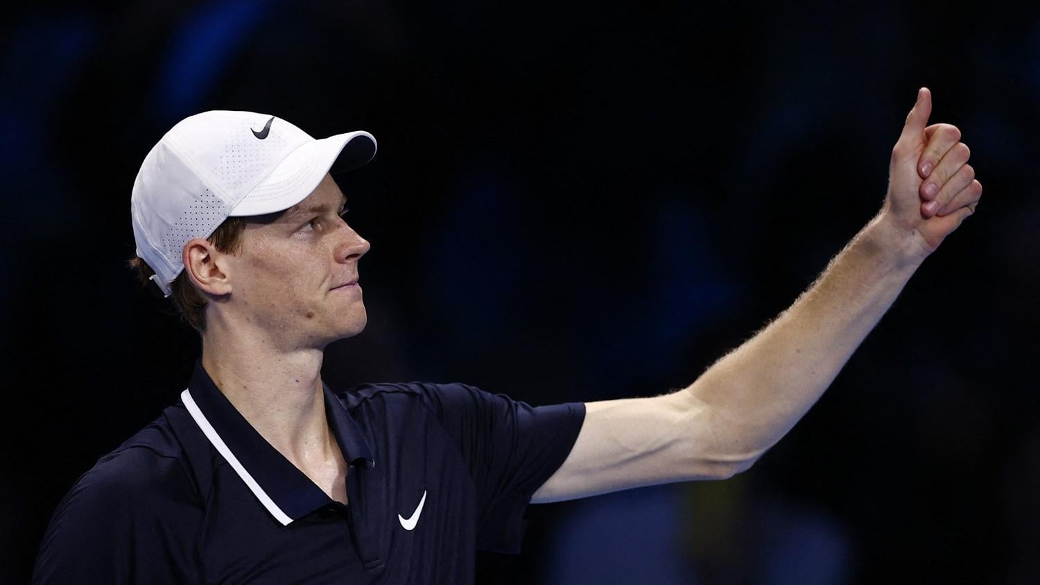 仙拿年終賽首戰擊敗澳洲的迪米勒。(路透社)