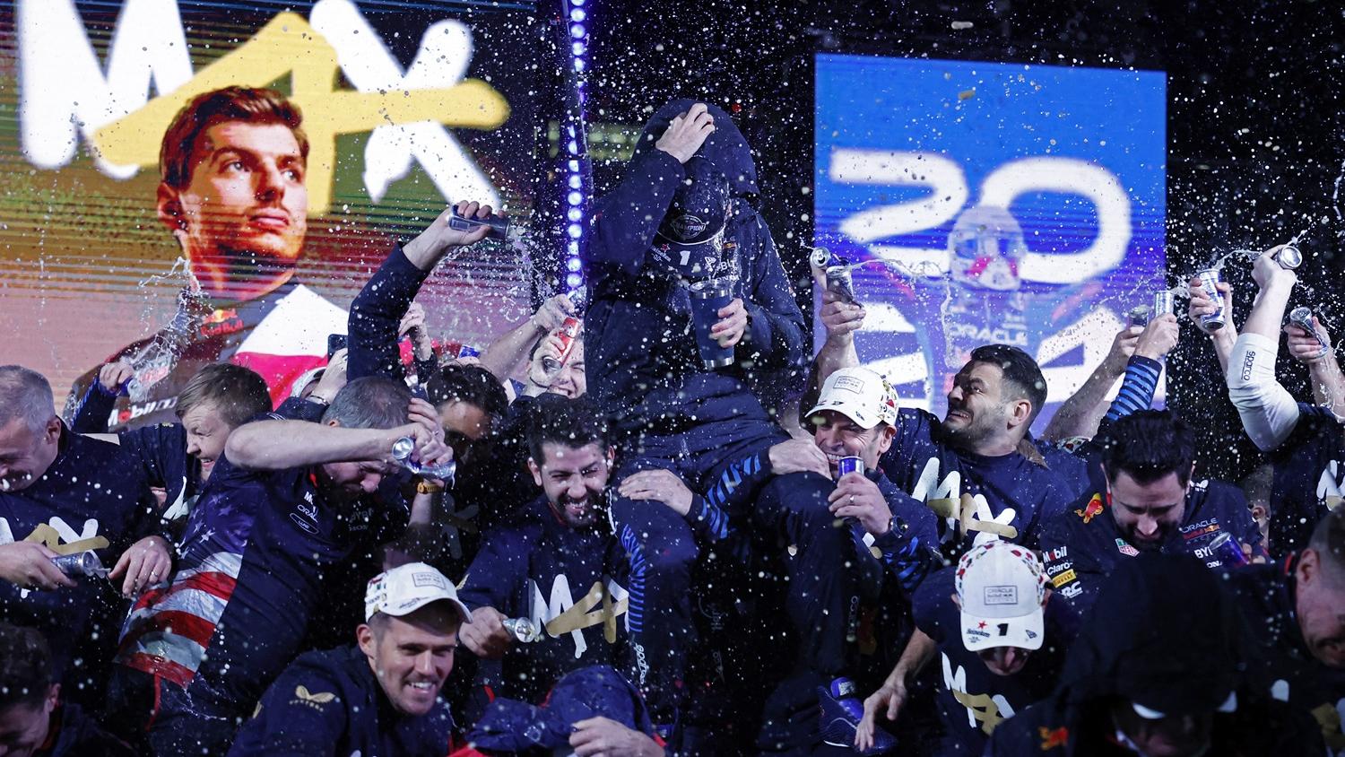 韋斯特本在拉斯維加斯站提早贏得總冠軍。(路透社)