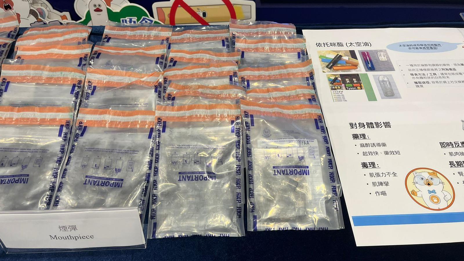 警方日前採取行動打擊太空油。(資料圖片)