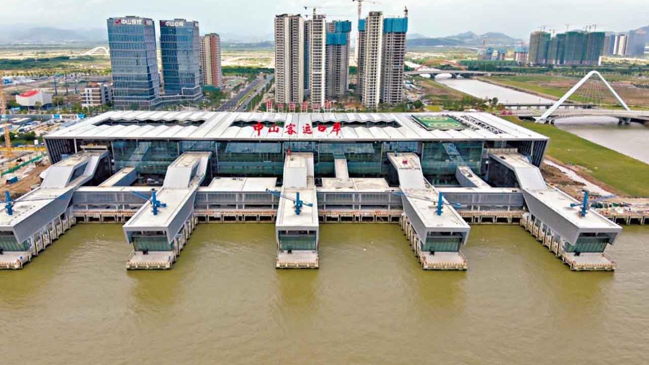 中山新客運碼頭啟用 來往尖沙咀船程快20分鐘