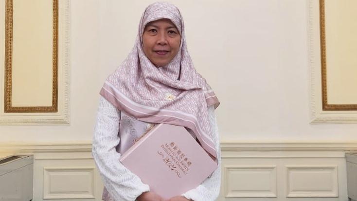 華人穆斯林的東區區議員何秀賢(FB)