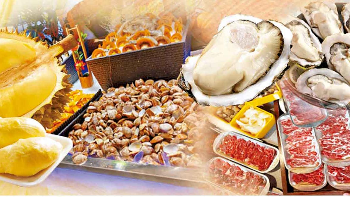 吃貨珠海遊 任吃五洞牛肉．榴槤．生蠔自助餐