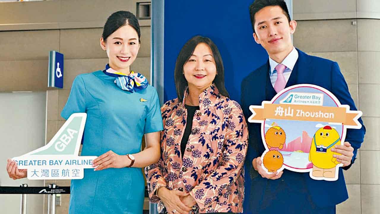 大灣區航空逆市出招  CEO吳秀蘭：不想為旅客添壓力
