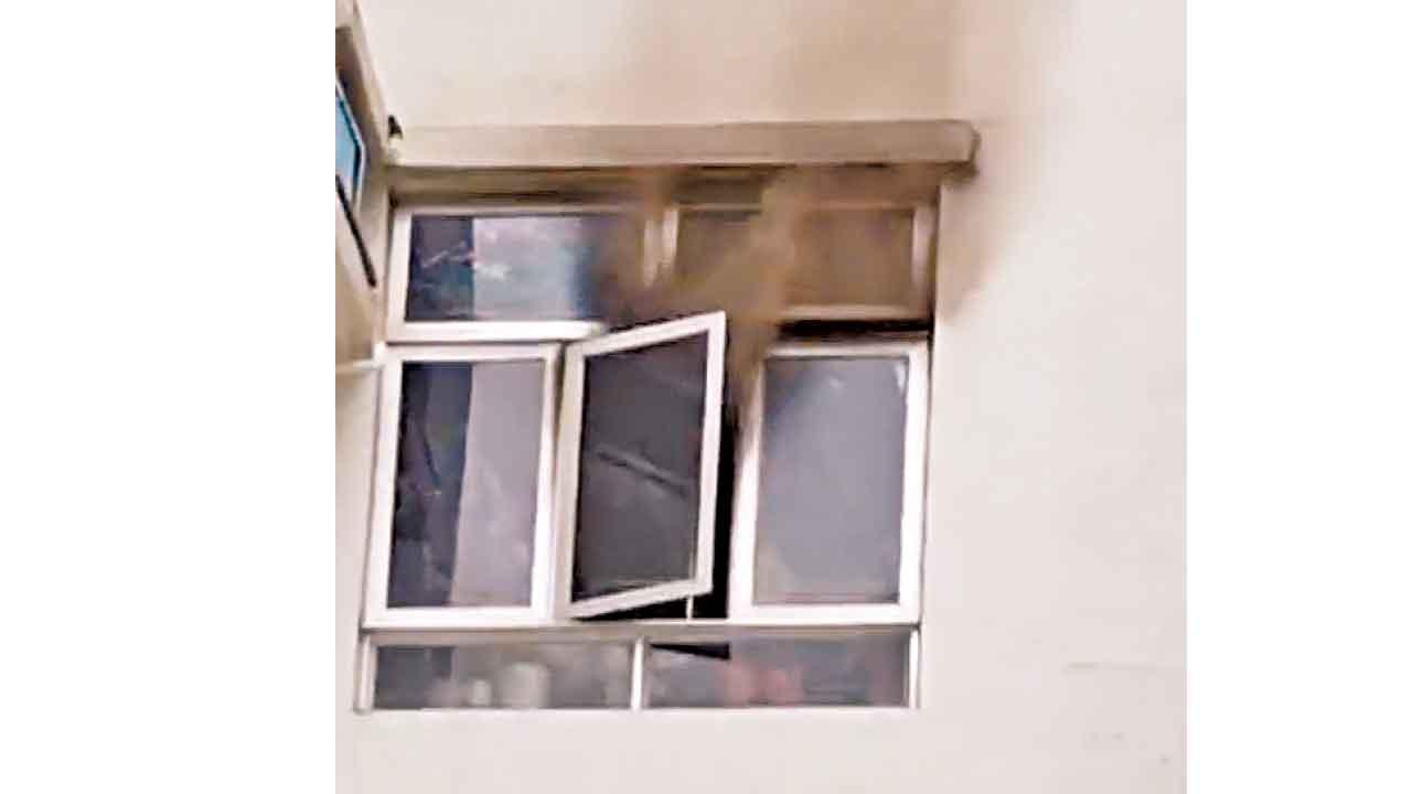 柴灣新翠花園火警  父亡女傷 疑充電器電線短路肇禍