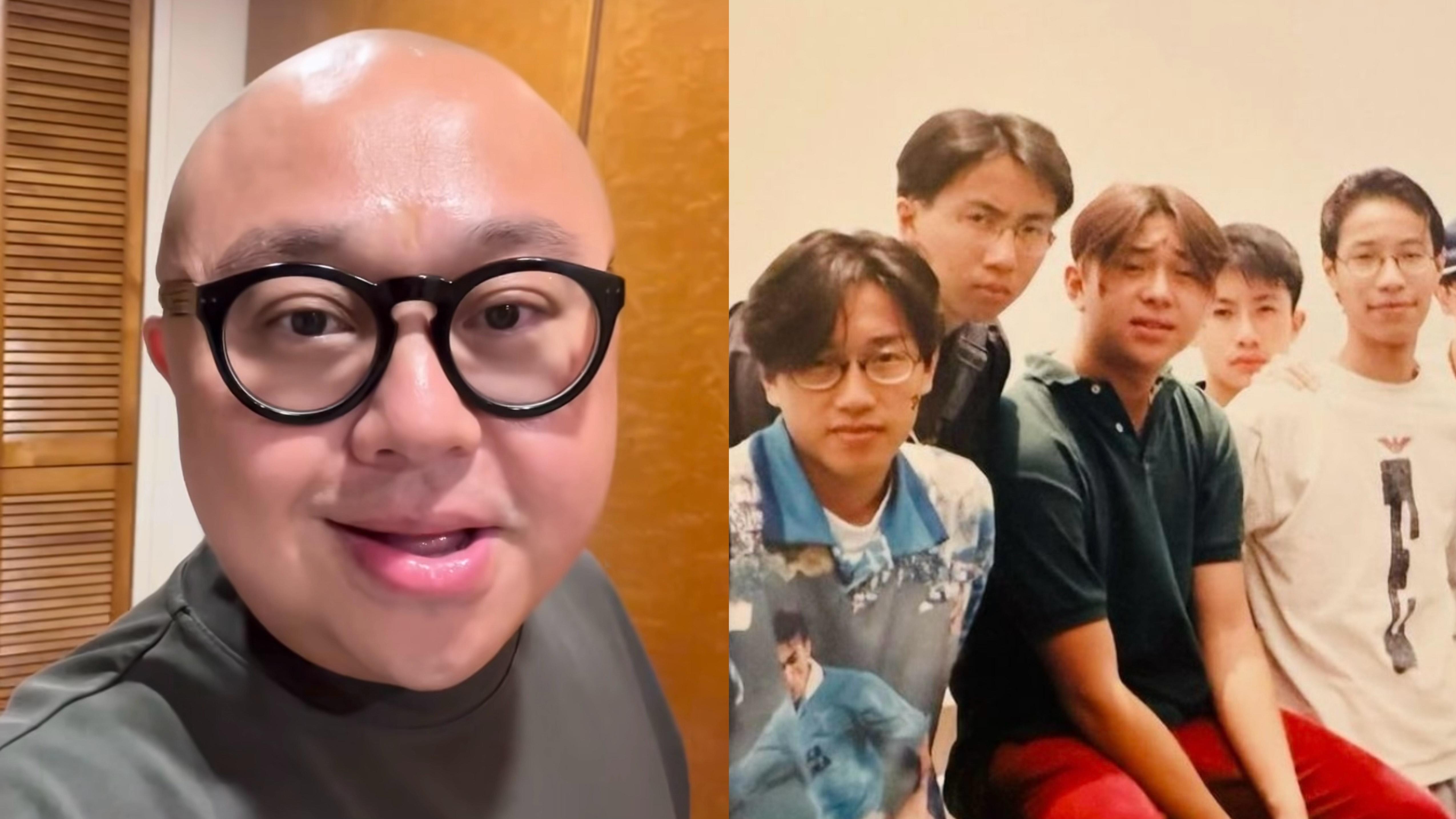 林盛斌Bob曬中分濃密髮型 聲稱「溝」盡女生：我呢啲真係叫Baby Face啦