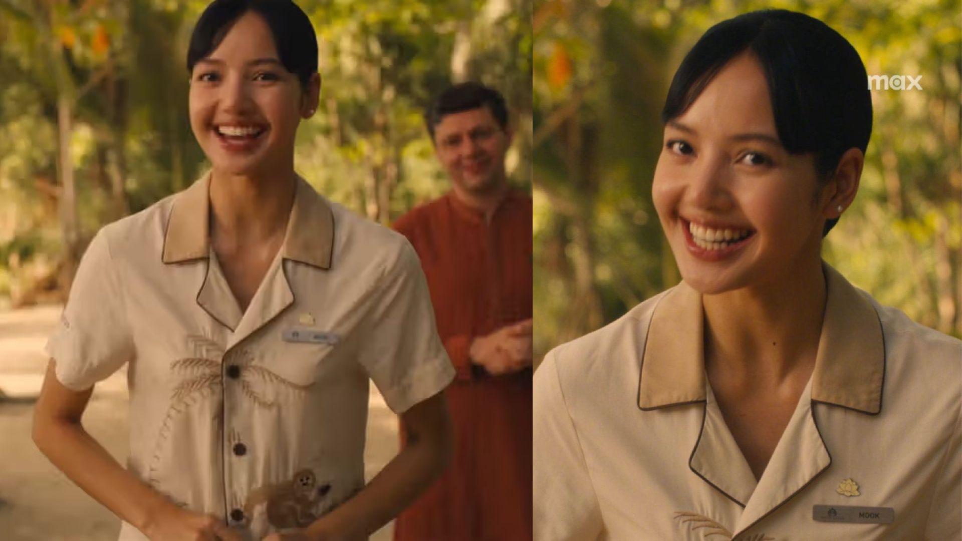 Lisa@BLACKPINK演大熱美劇《白蓮會》第三季 造型被嘲似家傭