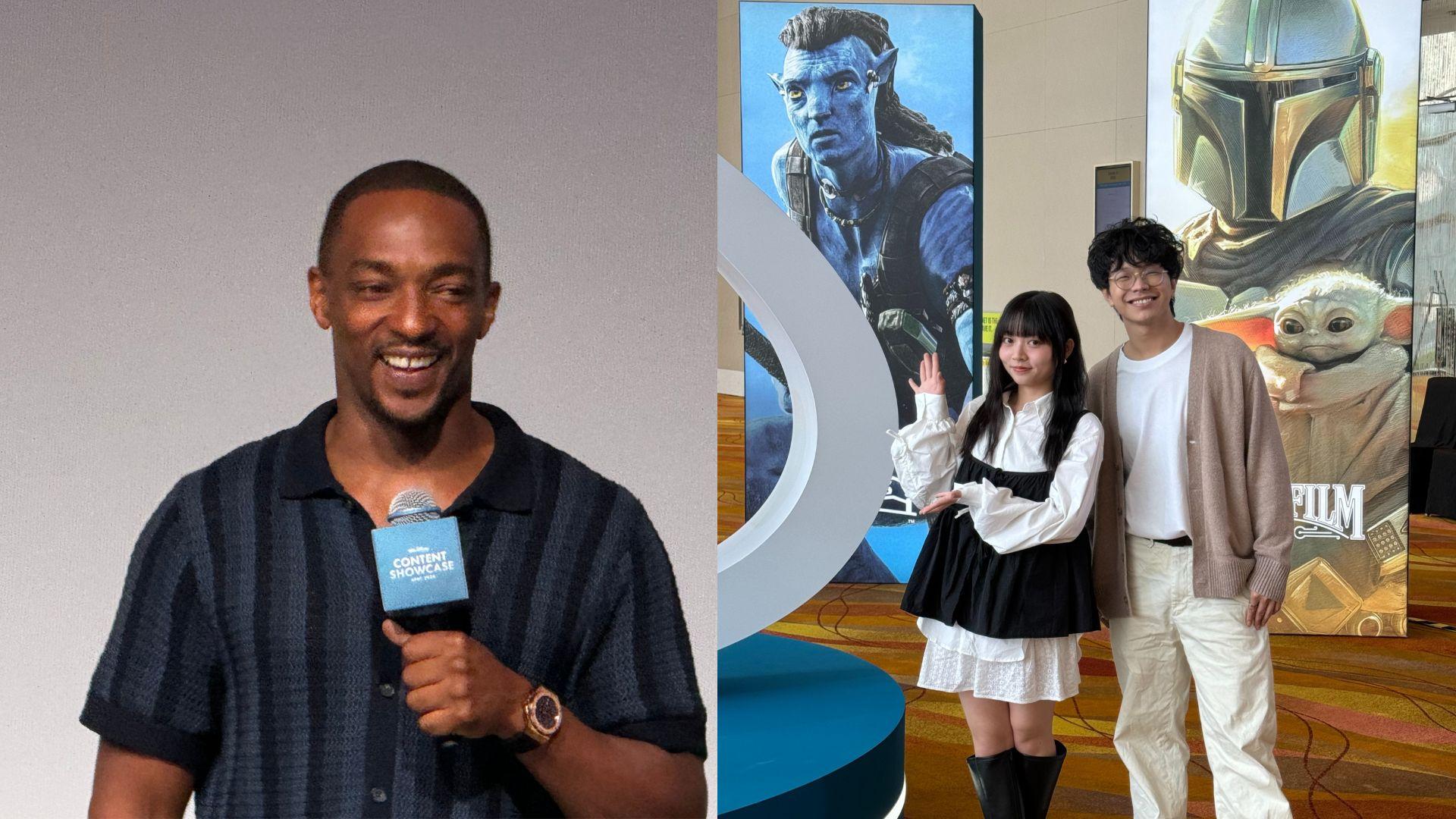 新加坡直擊｜新「美國隊長」安東尼麥奇登場 童童@小薯茄被史迪仔選中