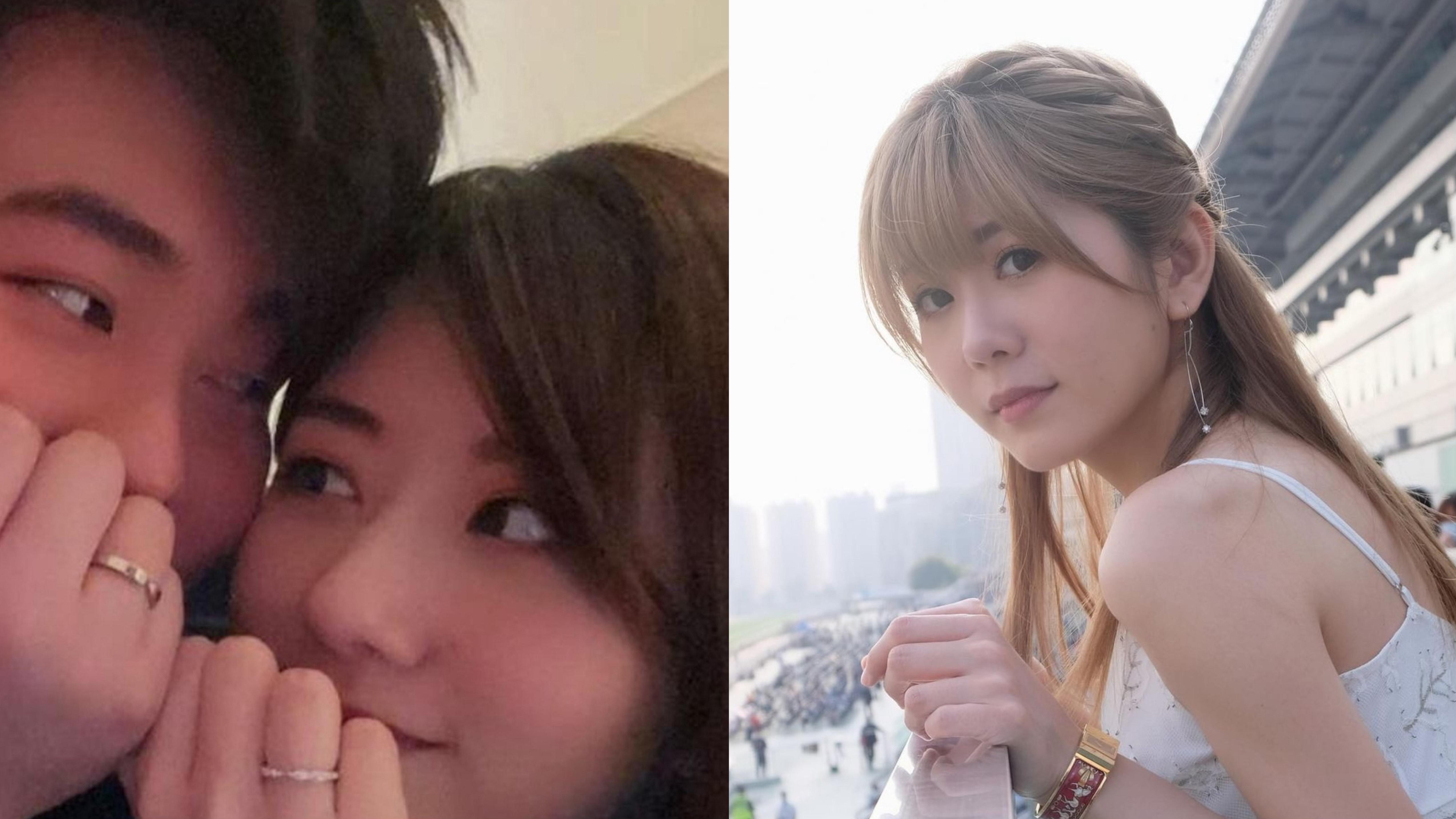 陳嘉慧炒車後留院自拍 報平安：好彩架車夠硬 保到我哋兩個條命