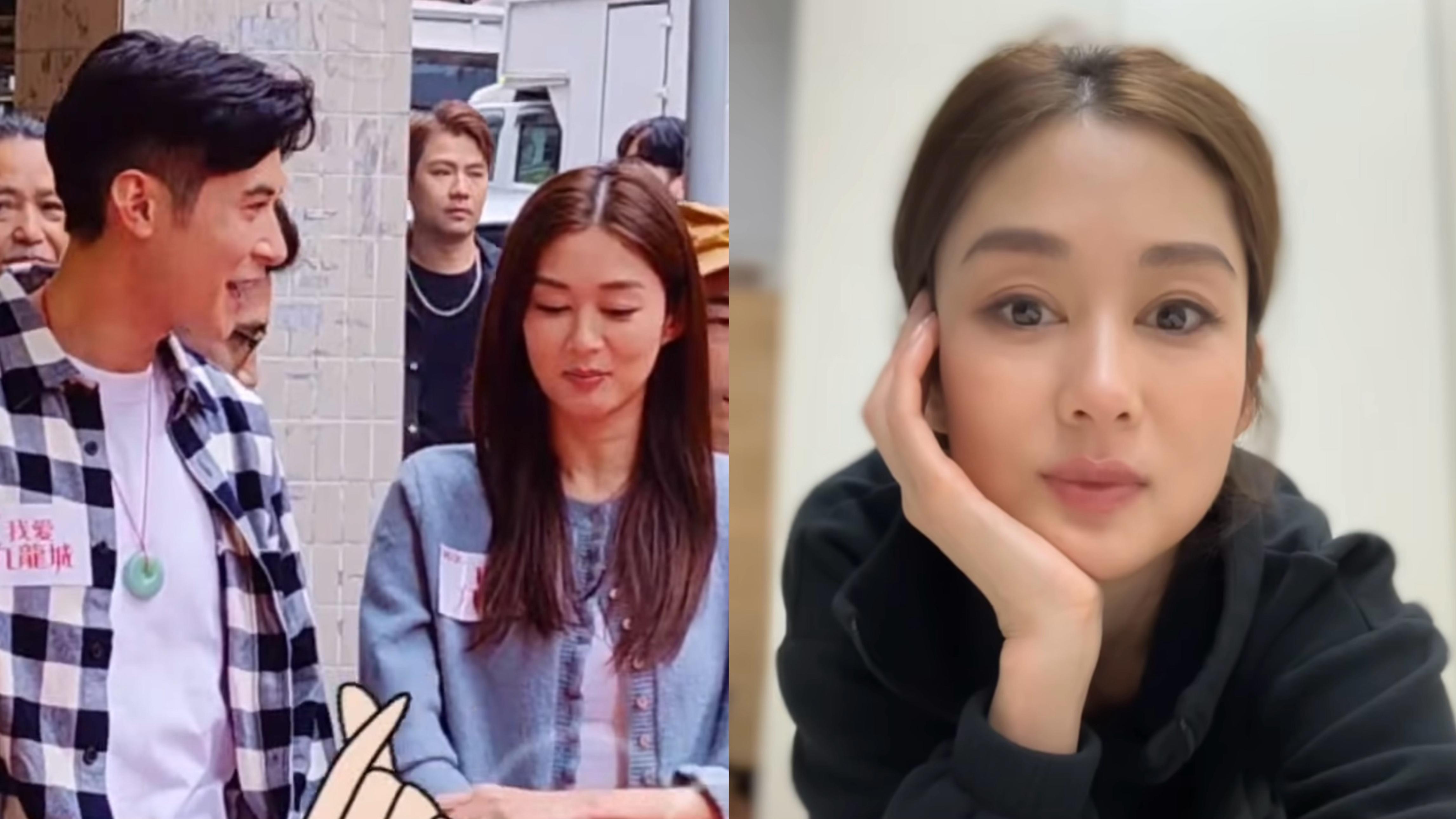 岑麗香復出為HOY TV新劇首日開工 心情興奮瞓唔著