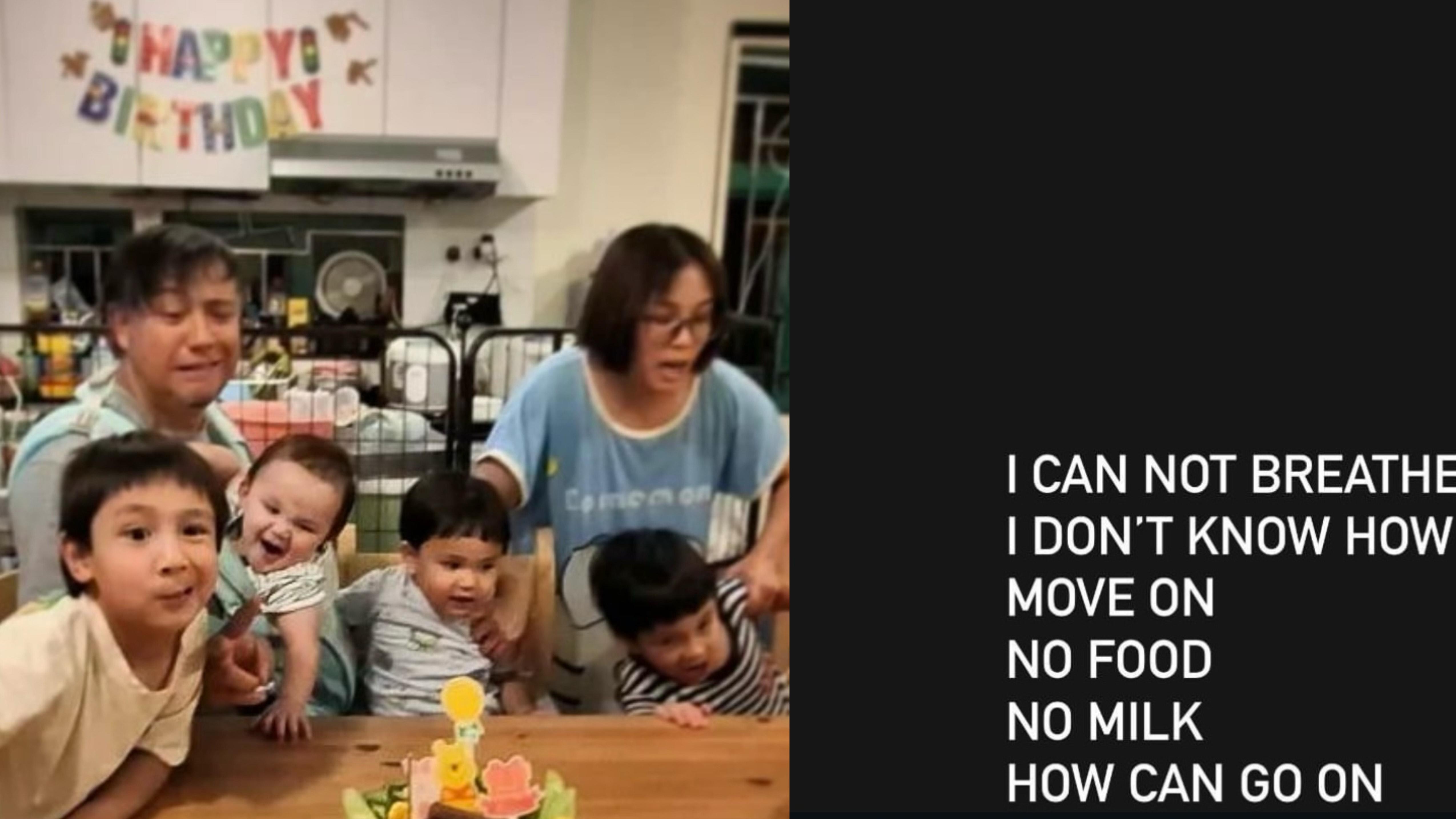 張致恒疑走到絕境冇錢買嘢食 雯雯再放負苦呻：怎麼走下去 