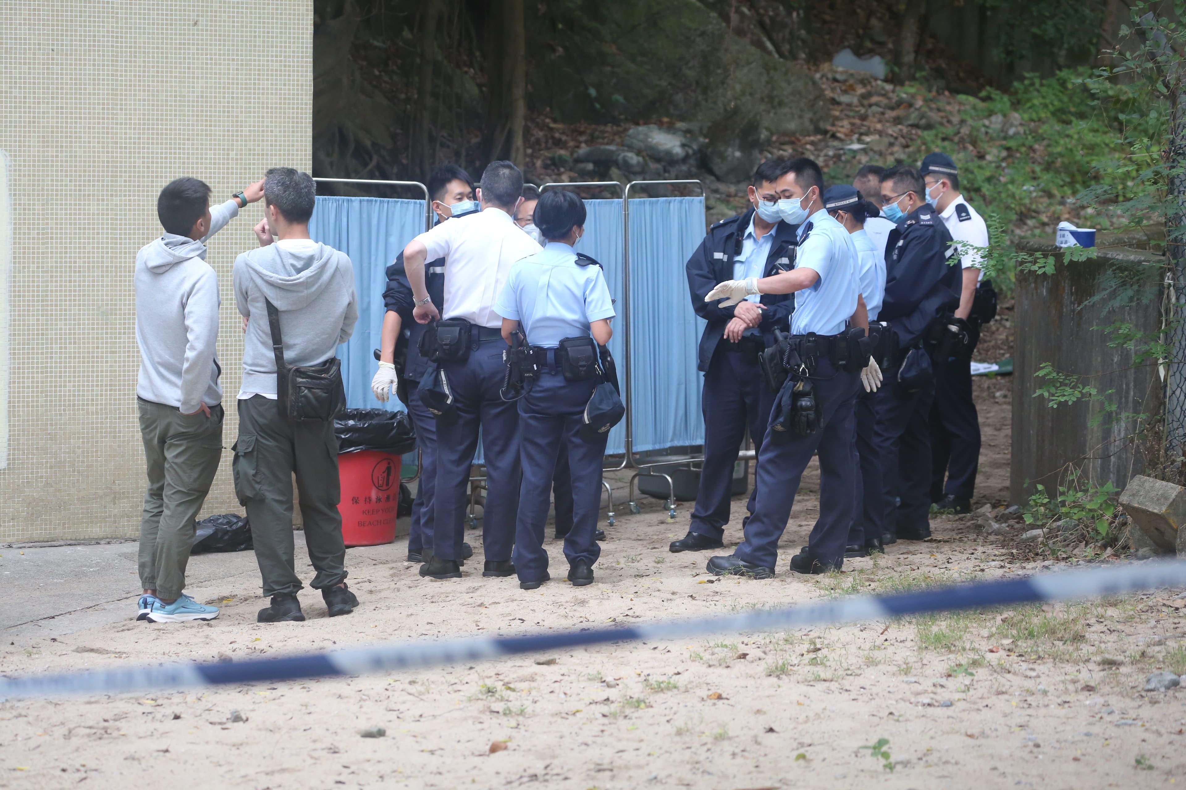荃灣汀九麗都灣泳灘發現男屍