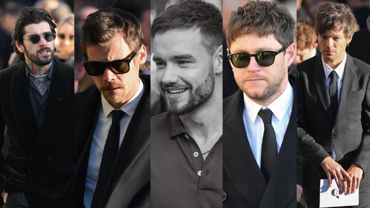 One Direction 4子齊聚英國 送別摯友Liam Payne