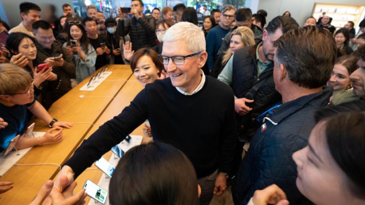 蘋果CEO庫克Tim Cook訪華