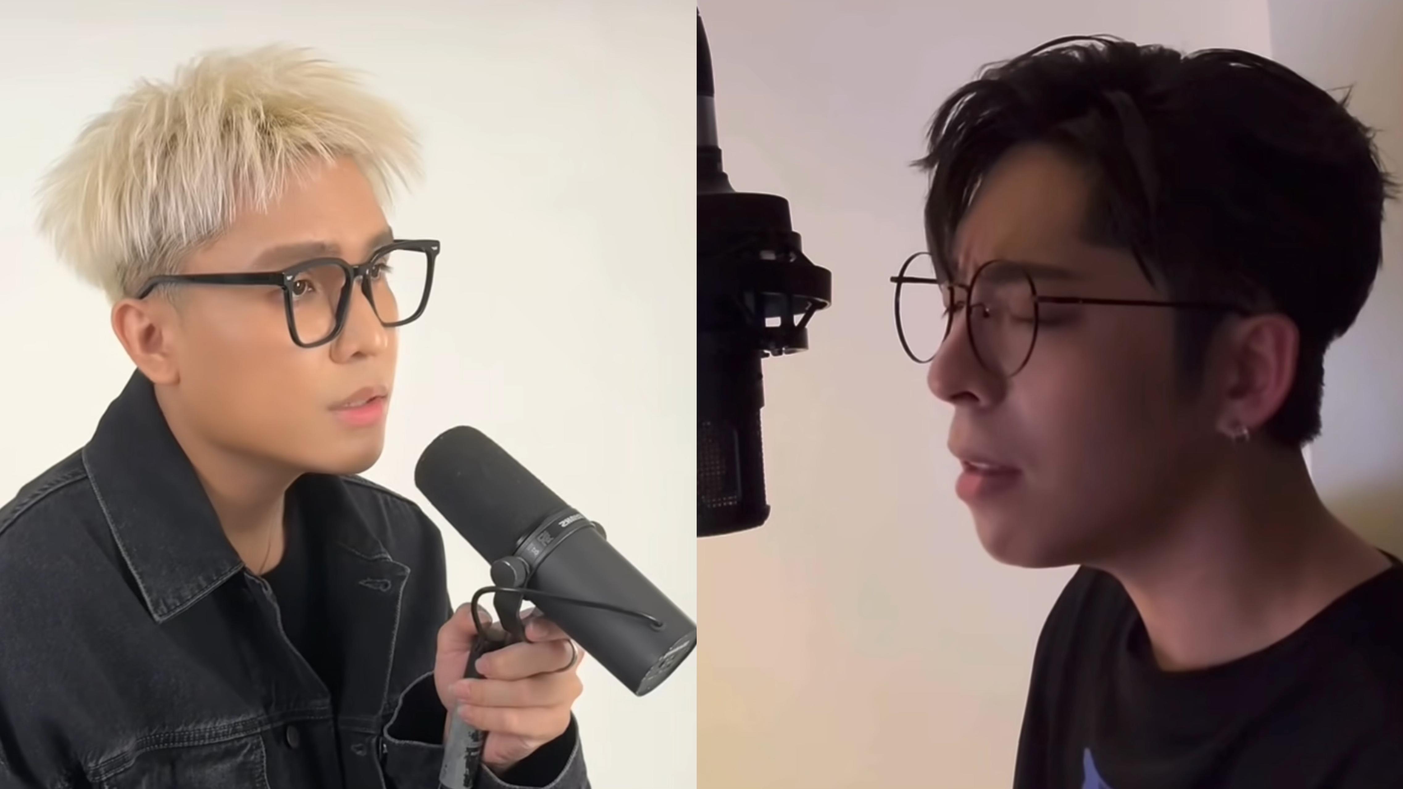 呂爵安孖大馬歌手菲道爾隔空合唱國語歌 自言又一次追星成功