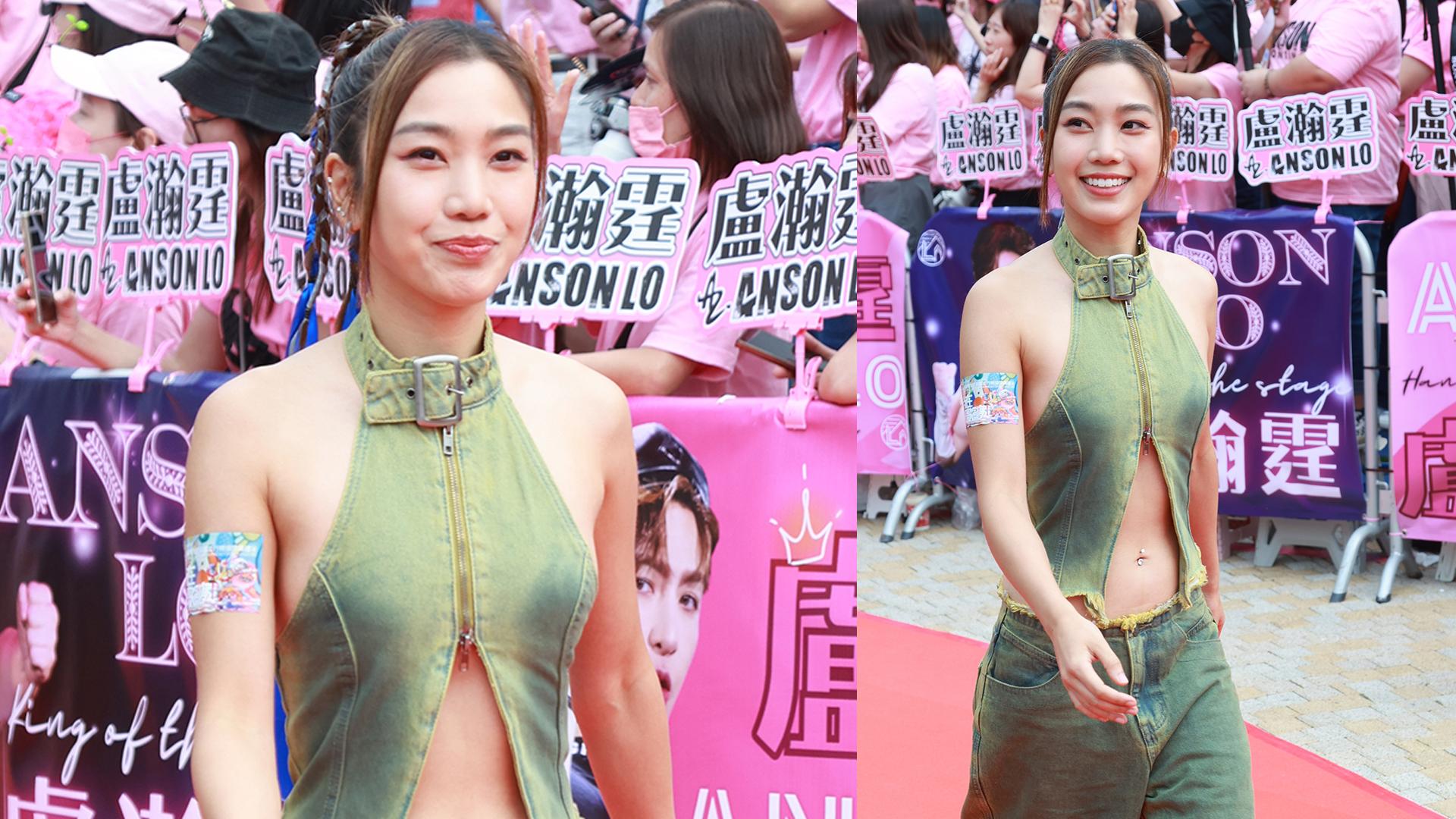 叱咤2024｜姜麗文晒纖腰 以唱作歌手身份現身紅地毯