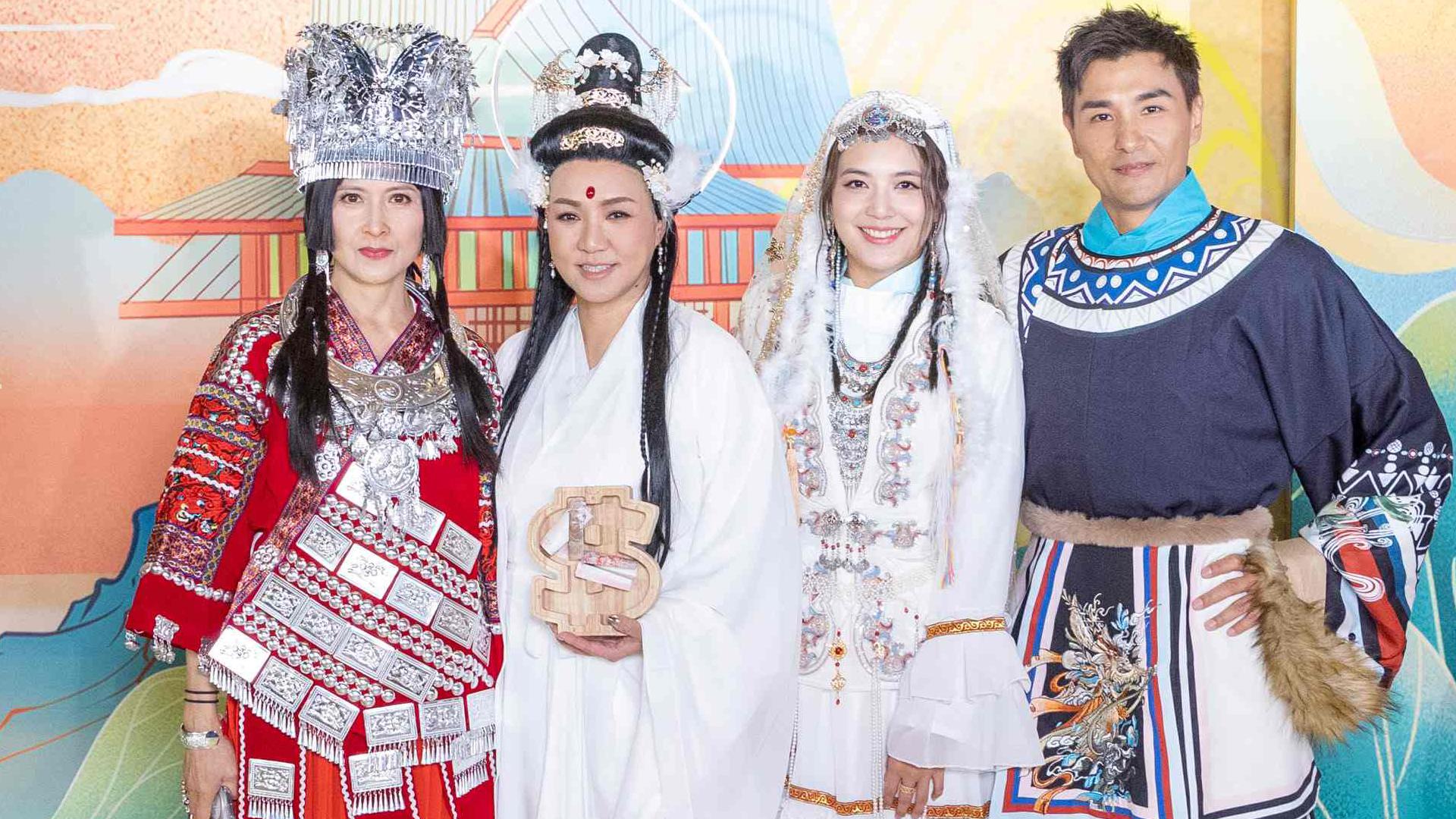 黎瑞恩唔扮美少女戰士 以「白玉剩女」古裝現身做善事