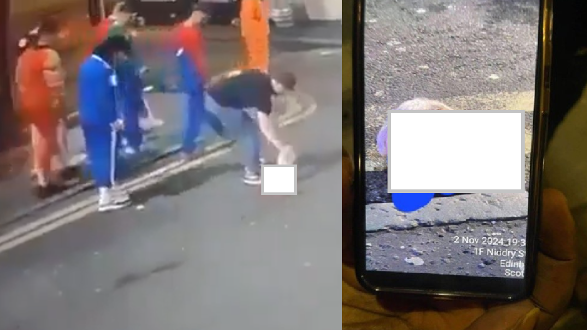 愛丁堡街頭驚現飛脫人頭 民眾以為萬聖節仲執來玩