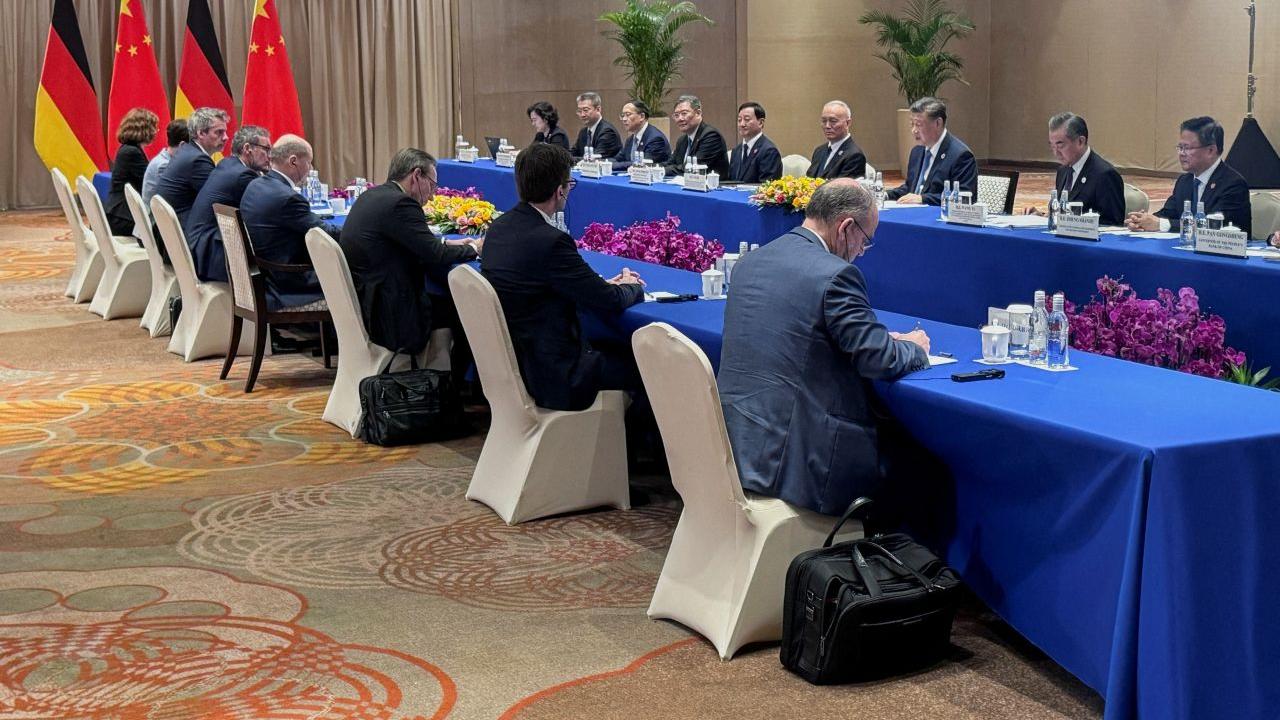 G20峰會｜習近平晤朔爾茨　冀德國續為歐盟對華電動車加徵關稅問題發揮作用