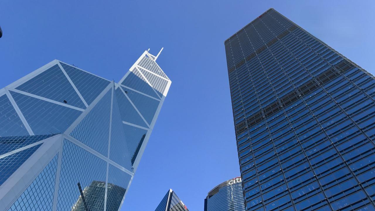 有報告指，香港作為領先財富管理中心的地位仍穩健，香港擁有難以複製的獨特優勢。（港台圖片）