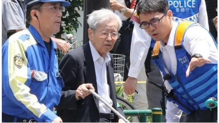 因為不小心駕駛導致一對母女死亡的飯塚幸三。(網上圖片)