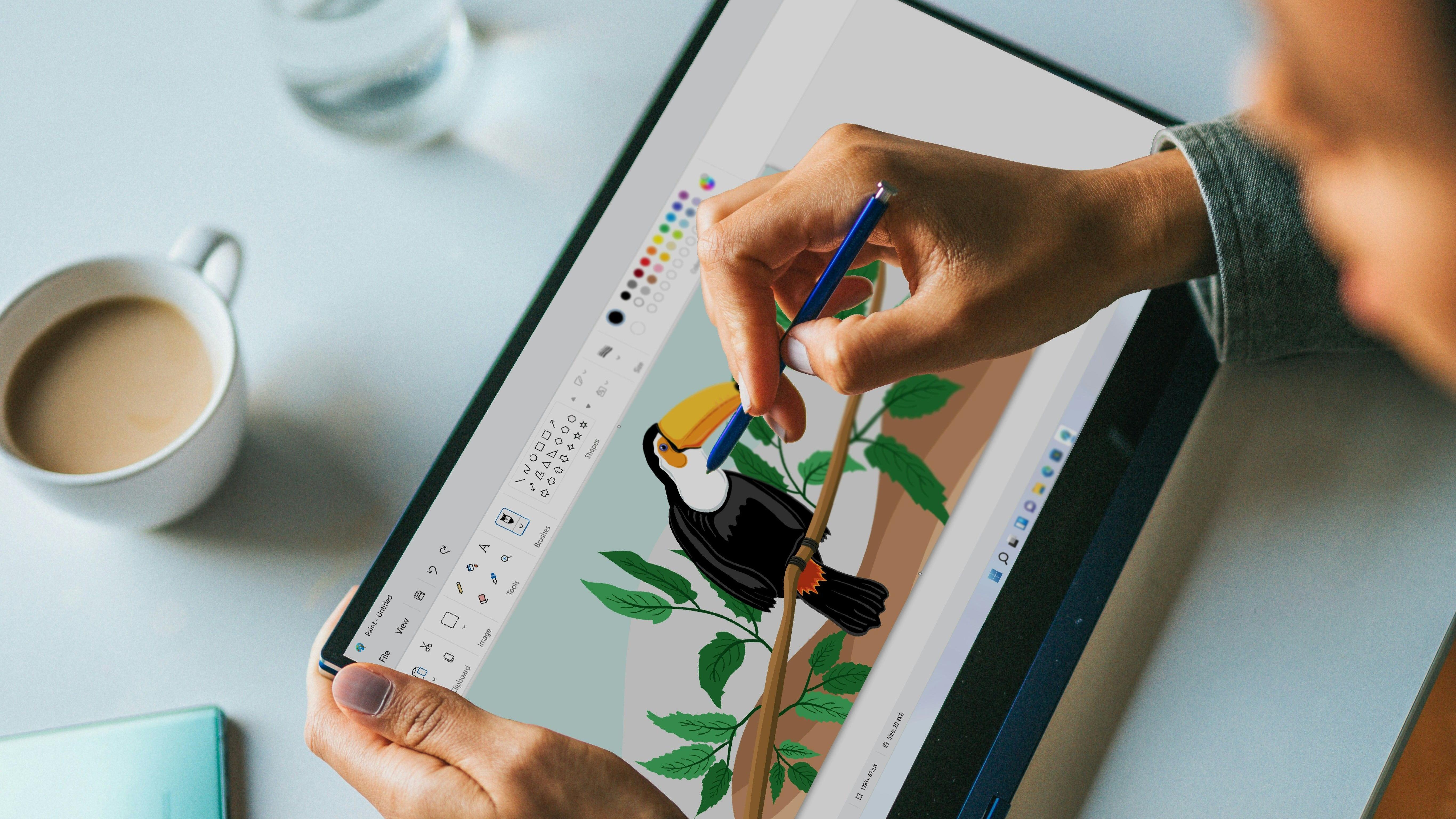 Windows 11小畫家及記事本將有AI功能　可生成及刪除圖像、重寫文字