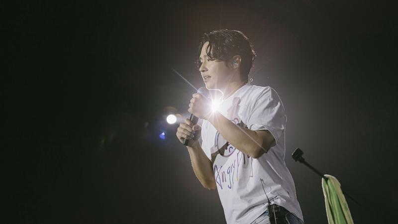 告五人巡迴騷香港站 古巨基大讚廣東歌發音標準