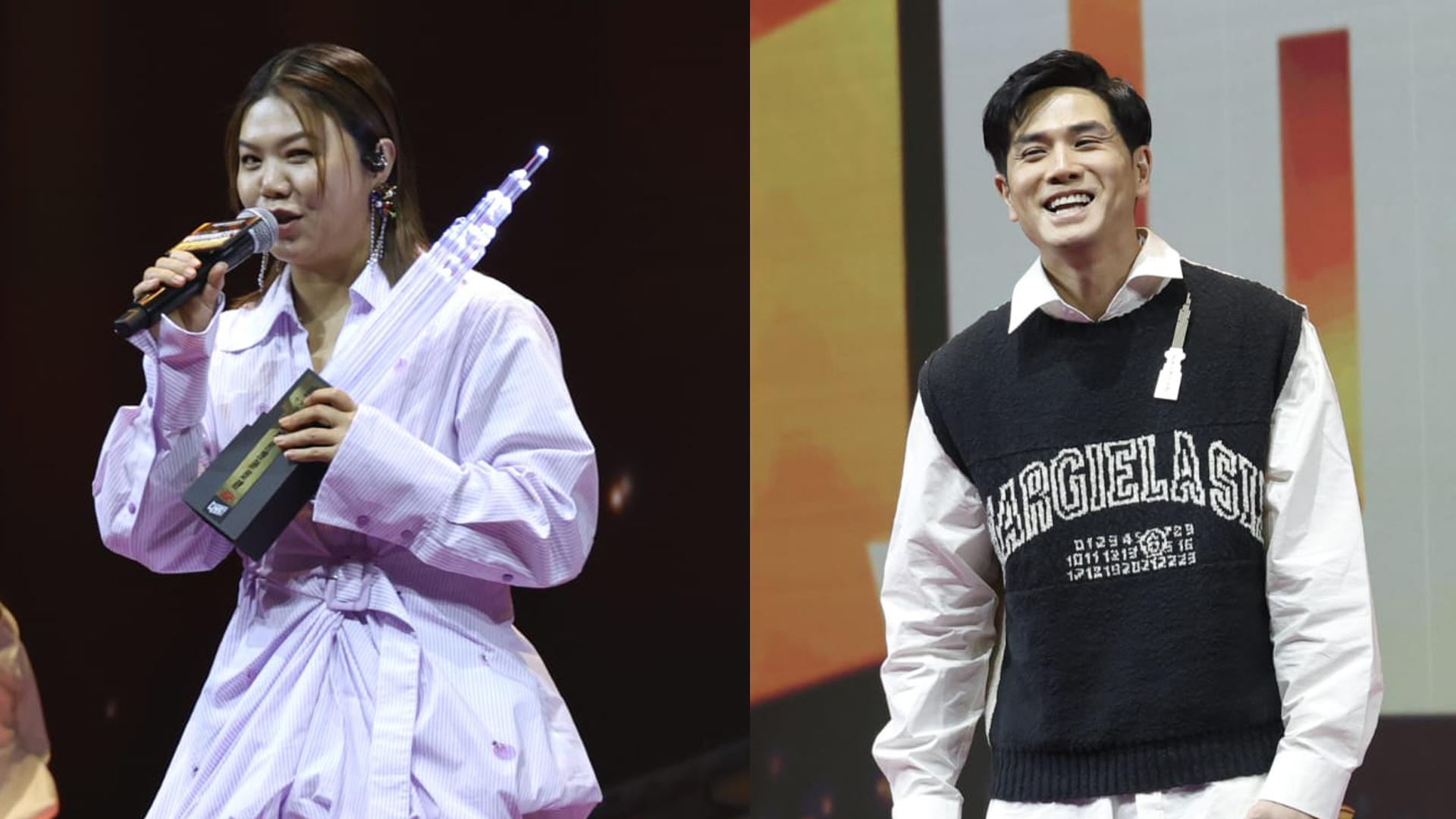 新城勁爆頒獎禮2024｜伍允龍將鄧小巧讀成鄧笑猴 本尊再自抽叫鄧燒烤