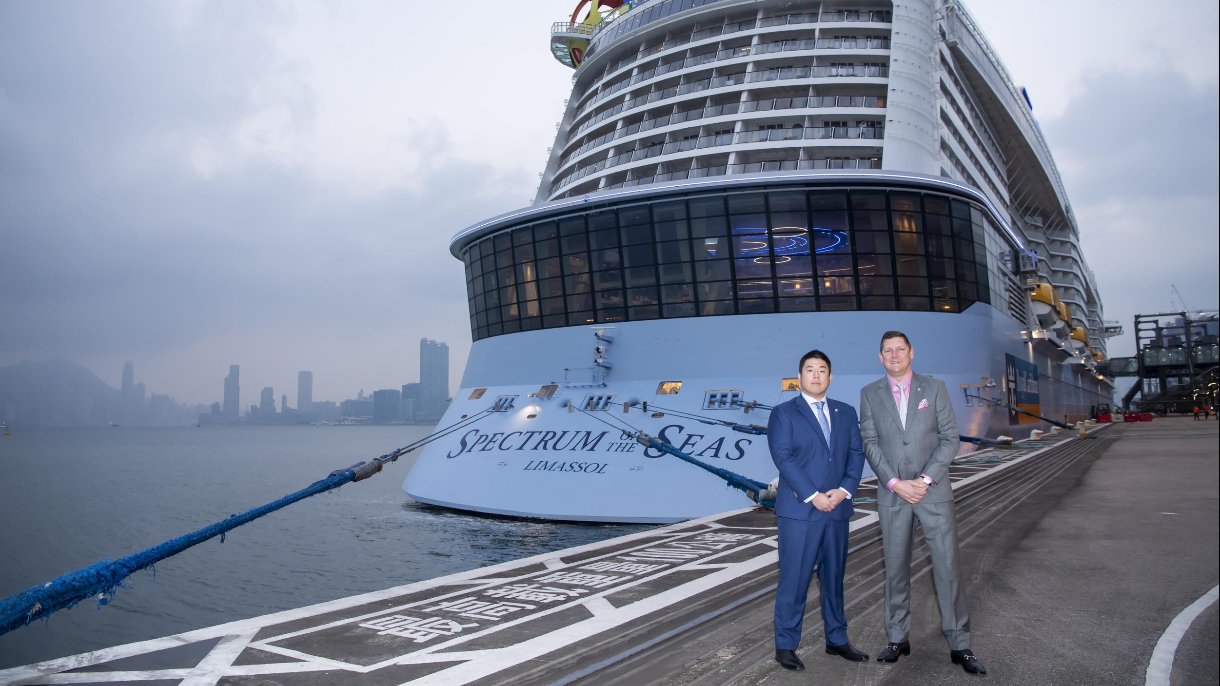 郵輪旅遊丨海洋光譜號回歸 皇家加勒⽐宣布2025年香港母港航次倍增 稱具亞洲郵輪樞紐潛力