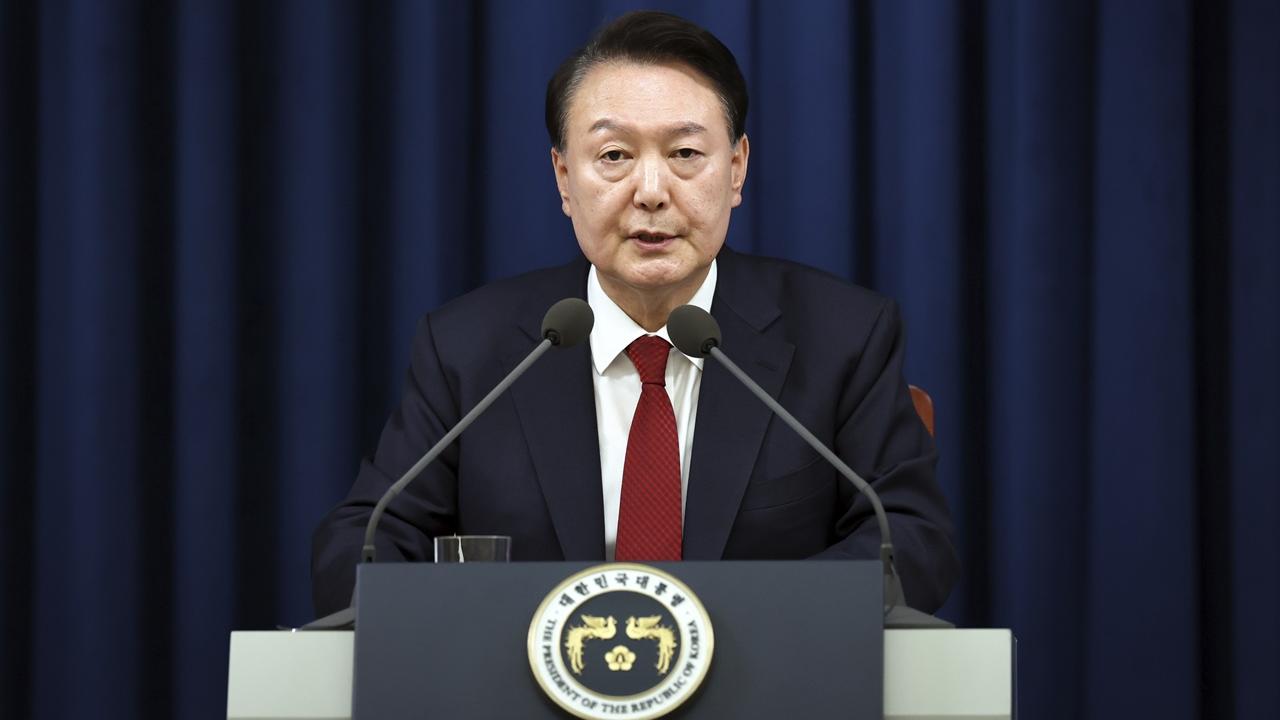 南韓戒嚴風波，韓媒：法院批准拘捕總統尹錫悅。(資料圖片)