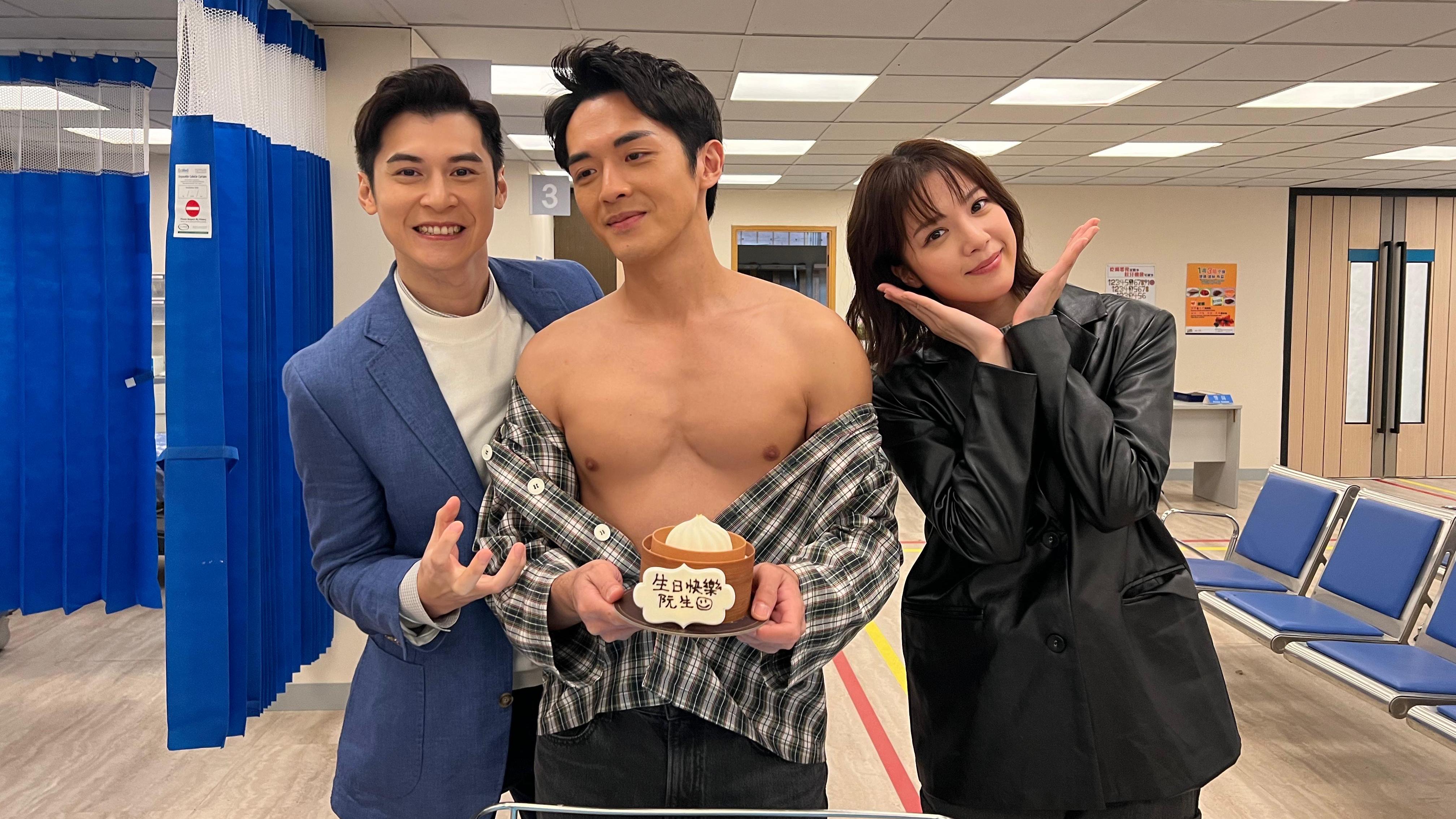 異空感應｜阮浩棕正日生日百無禁忌拍入院戲晒超強胸肌 陳家樂即興「鹹豬手」嚇窒陳曉華 