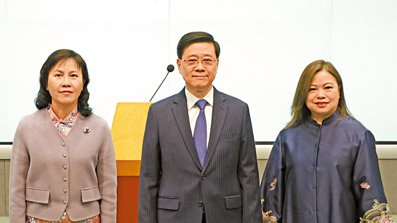 管治班子突換馬 陳美寶羅淑佩入局 楊潤雄林世雄出局 李家超讚兩女將表現超卓有改革意識