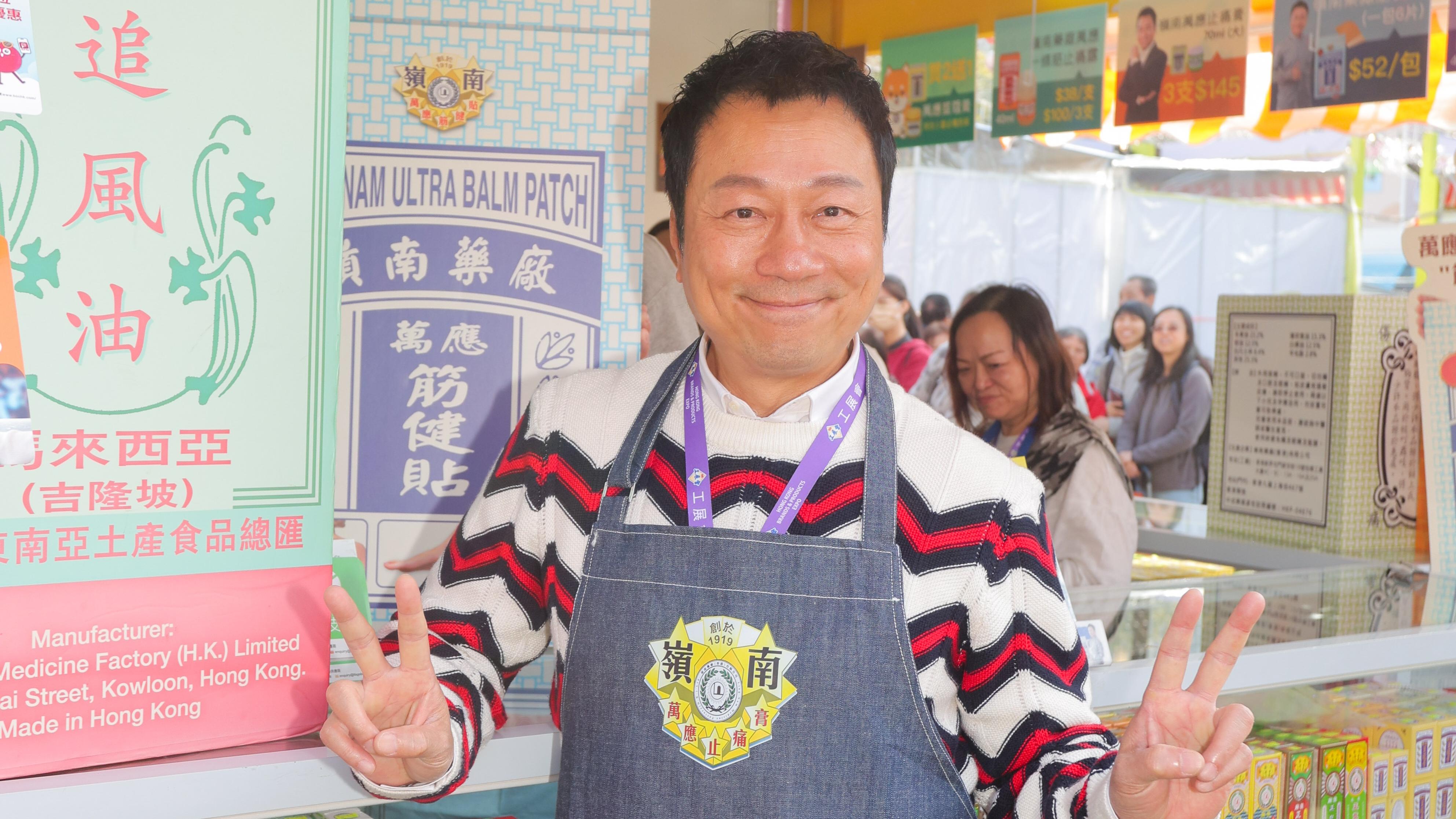 黎耀祥做限定店長變落區拉票 獲市民力推四封視帝