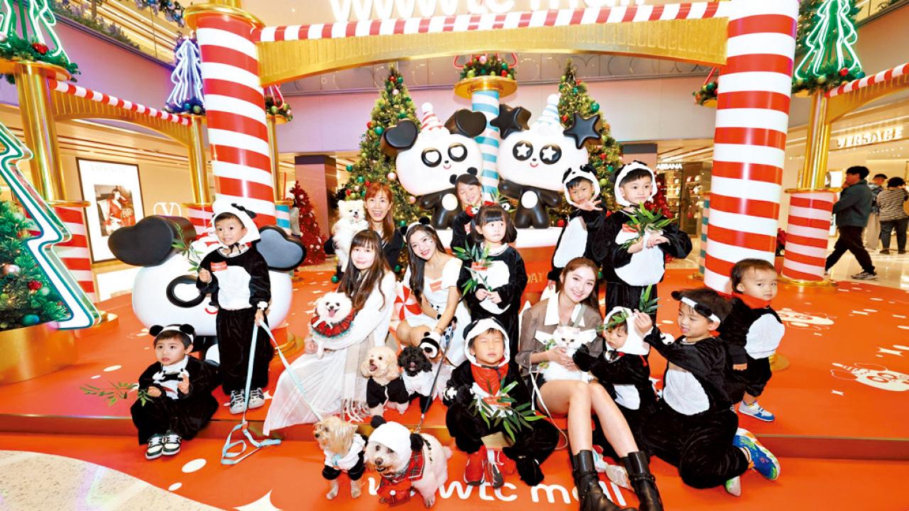 apm wwwtc mall 大埔超級城 元朗廣場 聖誕節日大慶典