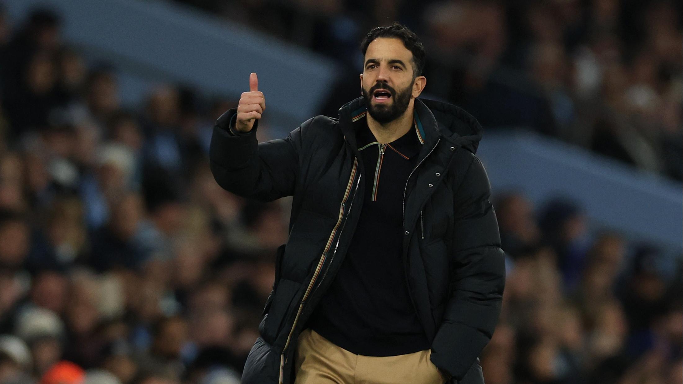 曼聯主帥艾摩廉。(路透社)