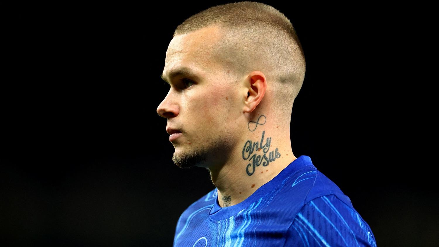 車路士的烏克蘭中場梅迪歷。(路透社)