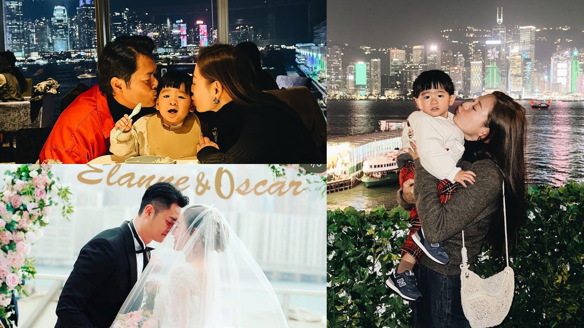 江若琳車禍後boxing day公開現身 一家三口甜蜜慶祝結婚六周年