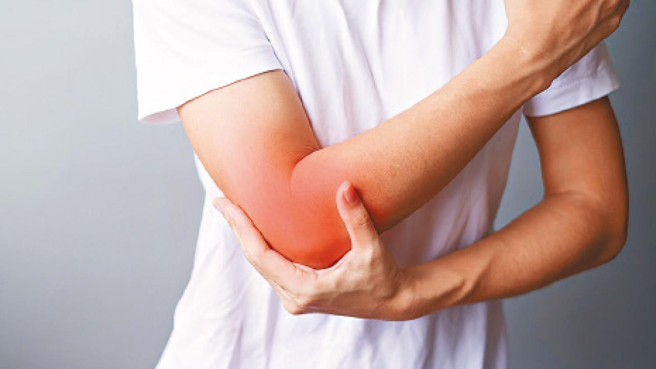 肘部常見痛症：網球肘與高球肘