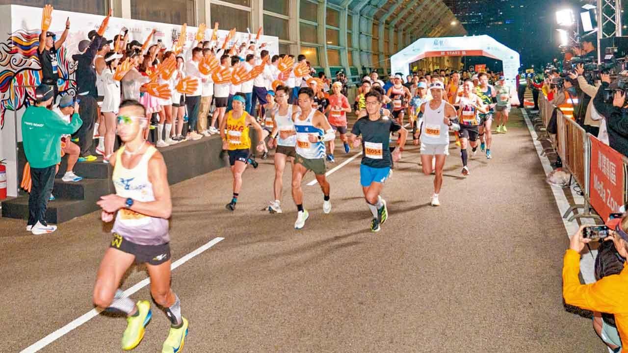 香港街馬部分半馬跑手跑多一半路  大會︰或涉工作人員指示有誤