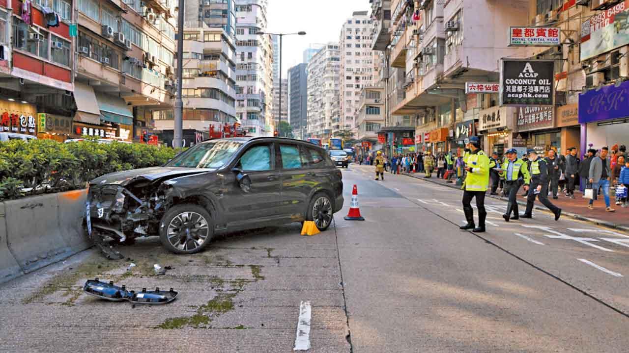 佐敦奪命車禍1死兩傷 42歲司機涉危駕被捕