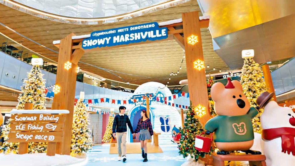 風靡韓國超人氣 DINOTAENG 首次萌爆登陸香港 7 大冰雪棉花糖村主題區域迎接冬日盛典